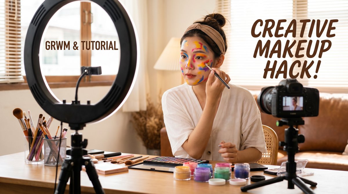 创意彩妆视频教程